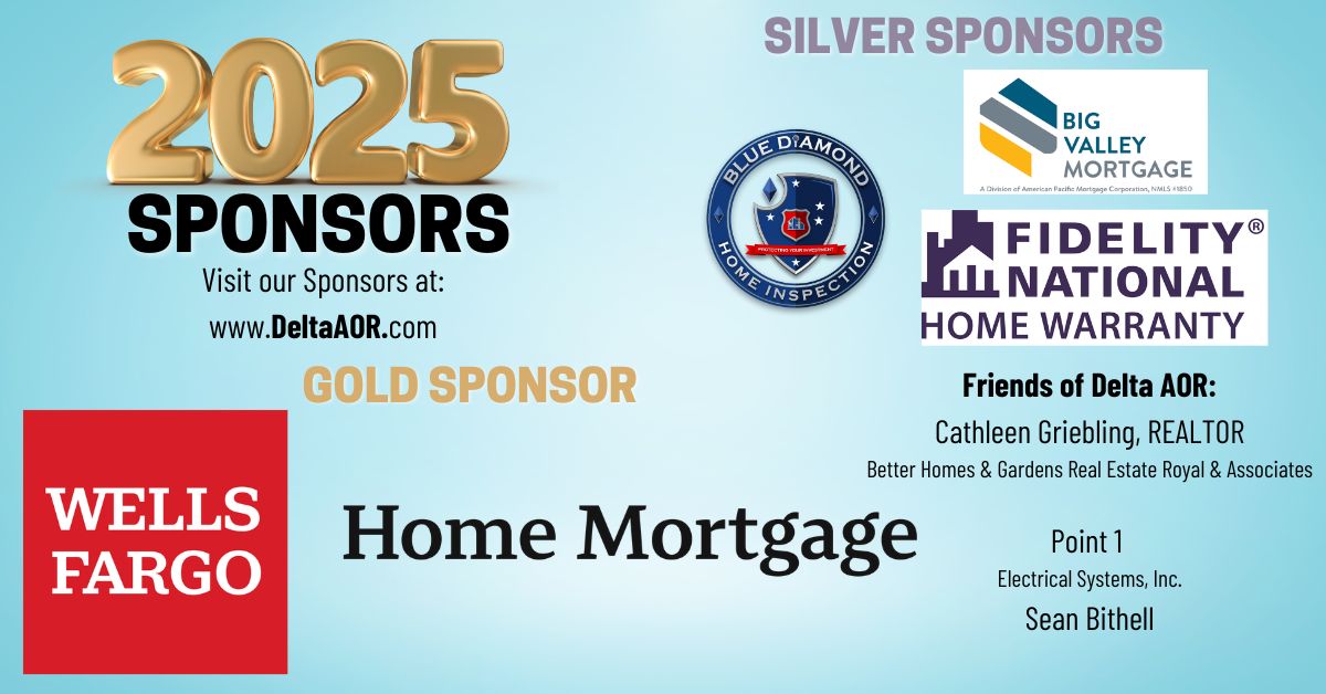 2025 Delta AOR Sponsors